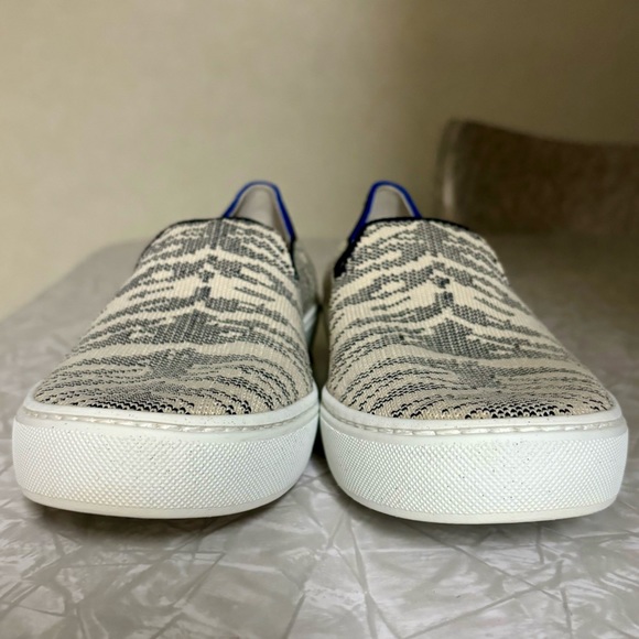 Retired/HTF! Rothy’s The Original Slip-On Sneaker in Marine Tiger 8 - Picture 4 of 12